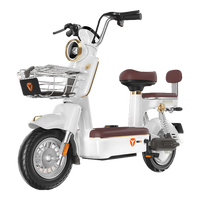 雅迪 Yadea摩登复古长续航48V锂电新国标电动自行车