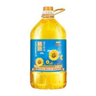 金龙鱼 精选葵花籽油5L 物理压榨食用油