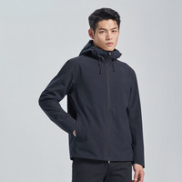 利郎三防风衣男外套商务24秋季防污易打理上衣 深蓝 175/92A