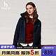 HAZZYS 女装PHIZ立领抓绒夹克ASVSU0BDX03 藏青色NV 165/88A40