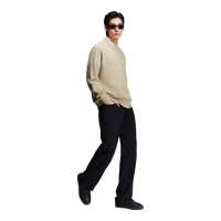 杰克·琼斯(JACK&JONES) 秋季宽松舒适纯棉简约潮流时尚字母刺绣蜡染面料卫衣男224333075