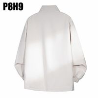 P8H9春秋男女宽松立领防风美式潮牌休闲外套棒球夹克潮流