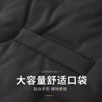 雪中飞 SNOWFLYING90鹅绒男士V领羽绒马甲秋冬商务时尚休闲外穿百搭保暖羽绒背心男 (195)