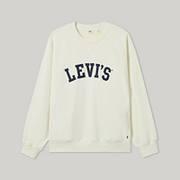 李维斯 Levi's 情侣款美式经典复古宽松休闲简约印花logo落肩袖卫衣