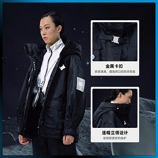 百亿补贴：雪中飞 秋女款羽绒服多口袋连帽防寒保暖外套