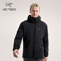 ARC'TERYX 始祖鸟 PROTON HOODY FW24刺绣拉链连帽防风保暖棉服夹克外套 BLACK/黑色 S