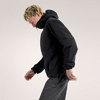 始祖鸟（ARC'TERYX）PROTON HOODY FW24刺绣拉链连帽防风保暖棉服夹克外套 BLACK/黑色 XL