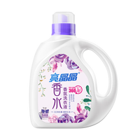 亮晶晶香水洗衣液持久留香型套装4斤/瓶 柔顺护衣 洁净护色 整箱批发