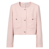 伊芙丽圆领小香风秋装1E8111781