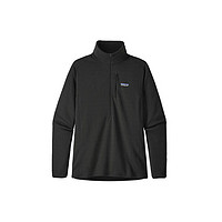 巴塔哥尼亚（Patagonia）R1? Fleece Pullover 纯色Logo标识立领保暖抓绒夹克外套 男款 黄色/Cosmic Gold S