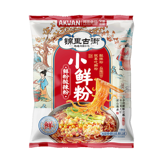 阿宽阿宽阿宽锦里古街酸辣粉湿粉*1袋速食冲泡粉丝早餐重庆泡面