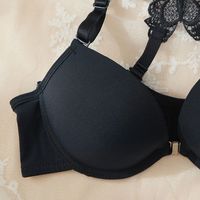 艾舒客夏季美背文胸聚拢小胸性感前扣内衣女交叉肩带防滑挂脖胸罩