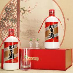 习酒 圆习酒 53%vol 酱香型白酒 500ml*2瓶 礼盒装