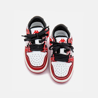 Kappa Kids卡帕童鞋运动鞋四季款篮球鞋舒适儿童休闲鞋潮牌百搭鞋子 红色 28 28码