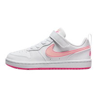 NIKE 耐克童鞋男女童休闲板鞋COURT BOROUGH魔术贴儿童运动鞋 28 【建议脚长17cm】