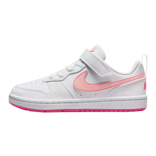 NIKE 耐克童鞋男女童休闲板鞋COURT BOROUGH魔术贴儿童运动鞋  28 【建议脚长17cm】