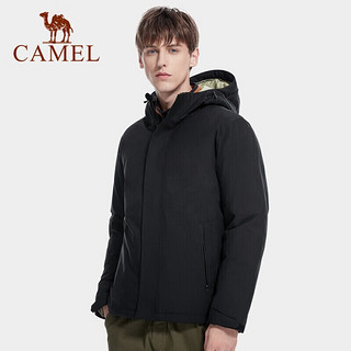 骆驼（CAMEL）户外防寒羽绒内胆冲锋衣加厚滑雪服户外防风防水外套 A1W23a1150