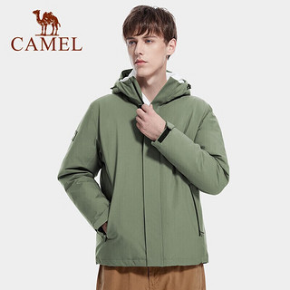 骆驼（CAMEL）户外防寒羽绒内胆冲锋衣加厚滑雪服户外防风防水外套 A1W23a1150