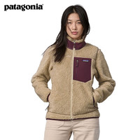 巴塔哥尼亚（Patagonia）女士摇粒绒夹克外套抓绒保暖抓绒衣Classic Retro-X Jkt 23074 DAPL L