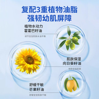 Paediprotect德蒂企鹅PP身体乳新生婴幼儿全能乳液保湿舒缓天然植萃滋润200ml