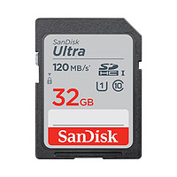 SanDisk 至尊高速系列 Ultra SD存储卡（UHS-I、C10）32GB