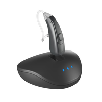 海尔(Haier)耳背式助听器降噪蓝牙充电老人中重度耳聋耳背助听器
