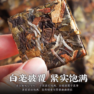 陈一凡 白茶 陈皮白茶 2016年政和老白茶寿眉老陈皮袋装250g 茶叶白茶