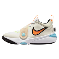 NIKE 耐克男女童篮球鞋TEAM HUSTLE D 11防滑耐磨魔术贴儿童运动鞋 37.5 【建议脚长23.5cm】