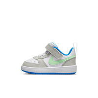 NIKE 耐克男女童休闲板鞋COURT BOROUGH轻便舒适儿童魔术贴运动鞋