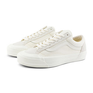 VANS 官方 Old Skool Reissue 136复古男女板鞋 白色 37