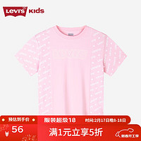 李维斯 Levi's 儿童童装T恤LV2422058GS-001 杏仁粉 110/52