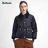 Barbour Cropped Beadnell女士油蜡夹克 黑色 XL (14)