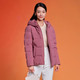 坦博尔 羽绒服女蓄热保暖宽松连帽短款 外套女时尚韩版厚款TD236356
