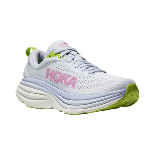 HOKA ONE ONE 女款 Bondi 8邦代8轻便缓震慢跑鞋运动鞋 1127954女宽版SCP-海冰蓝/暮光粉 39 (US7.5 39 1/3)