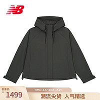 new balance NB官方25新款外套女款舒适百搭休闲夹克 BLK AWJ51354 M