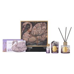 大英博物馆 THE BRITISH MUSEUM 天鹅薰衣草迷雾扩香石晶石卧室香氛礼盒 香精油 香薰礼盒