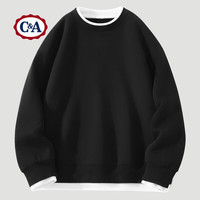 C&A假两件卫衣女2025新款春秋薄款女款上衣学生女士小个子卫衣女