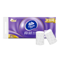 Vinda 维达 无芯卷纸4层加厚21卷大包实惠装实芯