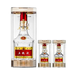 五粮液 普五第八代 52度浓香型白酒 1L+50ml*2瓶