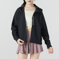 UA安德玛 UNDER ARMOURWoven FZ Jacket梭织连帽夹克宽松透气运动上衣休闲外套