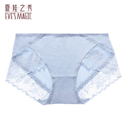 夏娃之秀 内裤 女薄款透气中腰收腹提臀生理裤三角内裤（任选4件）