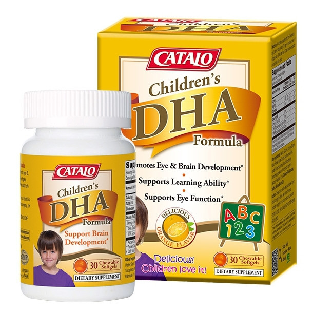 家得路 CATALO 儿童DHA深海鱼油鱼肝油30粒