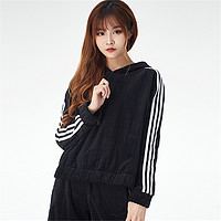 限尺码：adidas NEO 女士连帽宽松套头衫