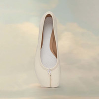 Maison Margiela马吉拉Tabi分趾芭蕾鞋平底单鞋女 T4091奶茶色(尺码偏小，选大半码) 39