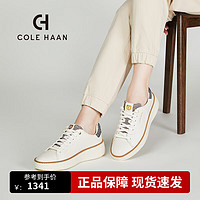 歌涵 colehaan/歌涵 女士休闲鞋 24年秋季休闲厚底牛皮革休闲鞋W31390 白色 35