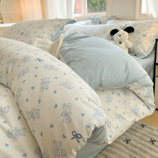 AIDLI 新疆棉100%纯棉印花四件套 200*230cm