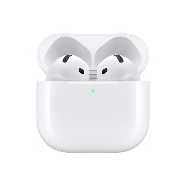 苹果 Apple AirPods 4 半入耳式真无线蓝牙耳机 白色 有线充电