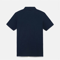 添柏岚(Timberland)男装短袖POLO衫24春夏户外休闲透气|A63YQ A63YQ433/深宝石蓝 M