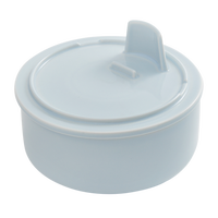 共禾京品(JINGREPUBLIC)纳米釉陶瓷泡面碗宿舍饭盒易清洗保鲜盒办公室便当盒可加热 追剧神碗-蓝色
