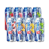 88VIP：锐澳 强爽礼盒装RIO锐澳预调气泡鸡尾酒8度强爽500ml8罐装青梅酒伏特加